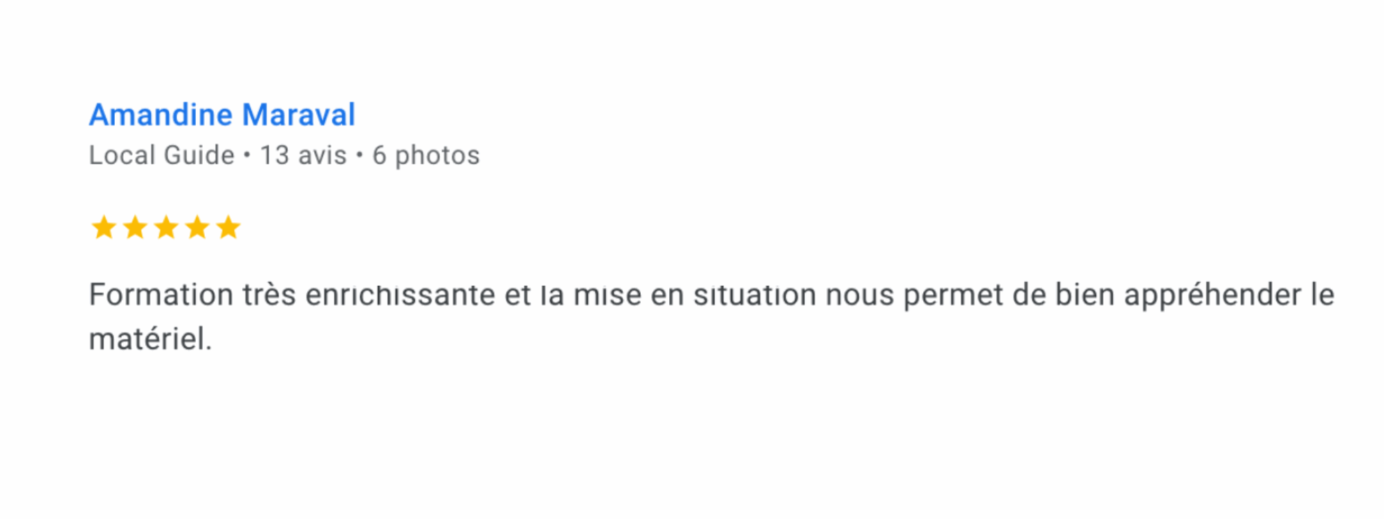 Commentaire client sopro la sécurité incendie