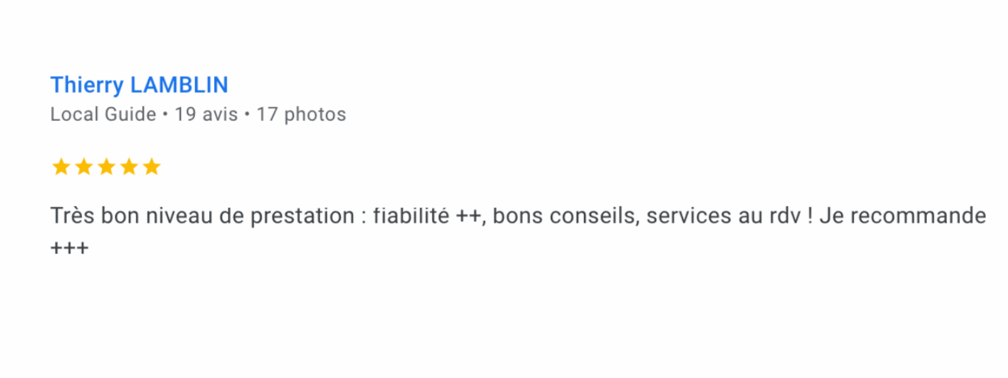 Commentaire client sopro la sécurité incendie